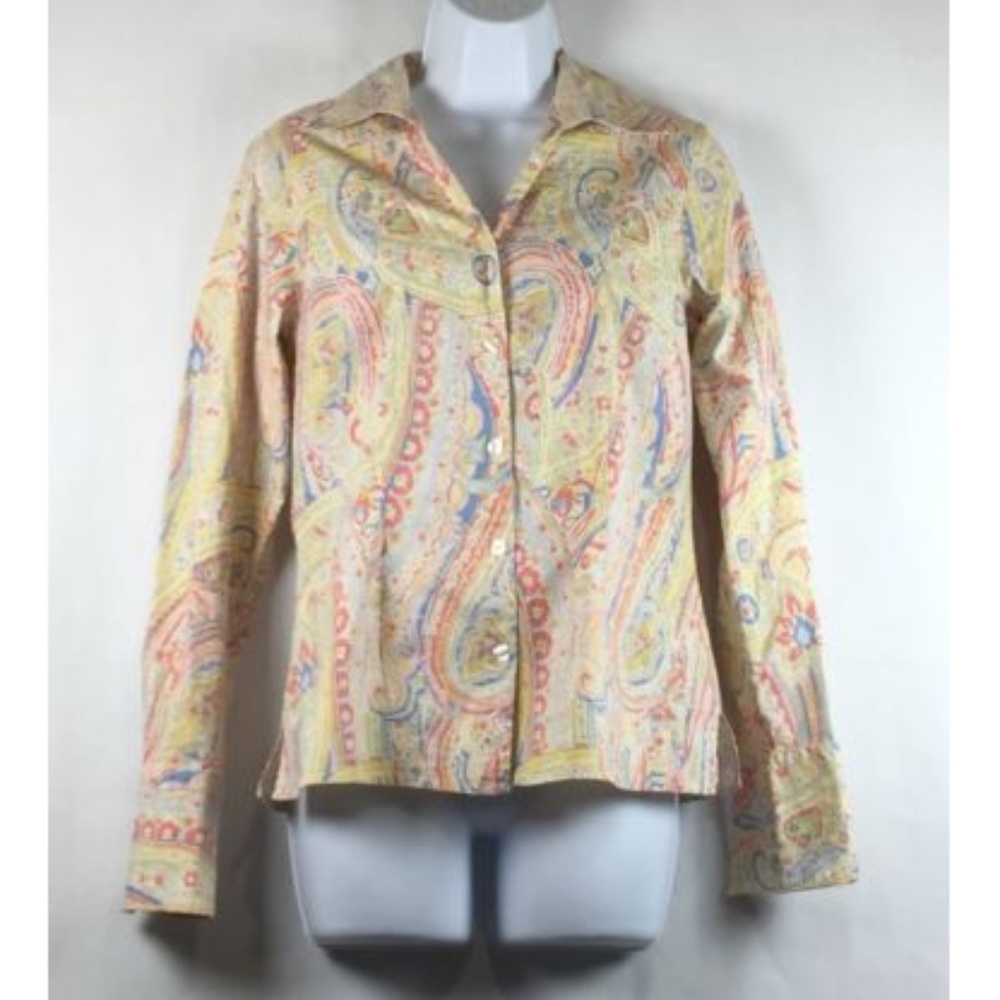 Coldwater Creek Button Up Blouse